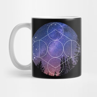 Galaxy Nature Mask Mug